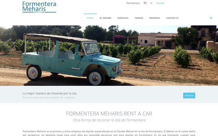 Képernyőkép: meharirentacar.com