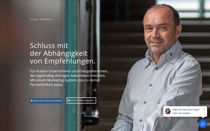 Screenshot of mehrkundenbitte.com