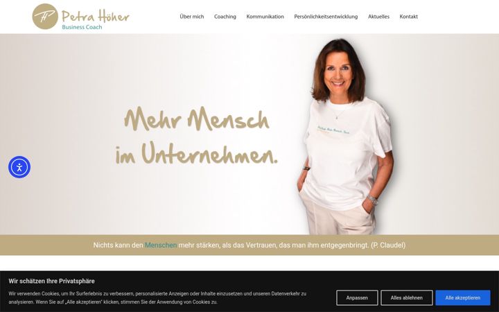 Screenshot of mehrmensch.de