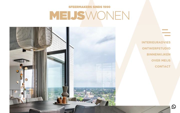 Screenshot of meijswonen.com