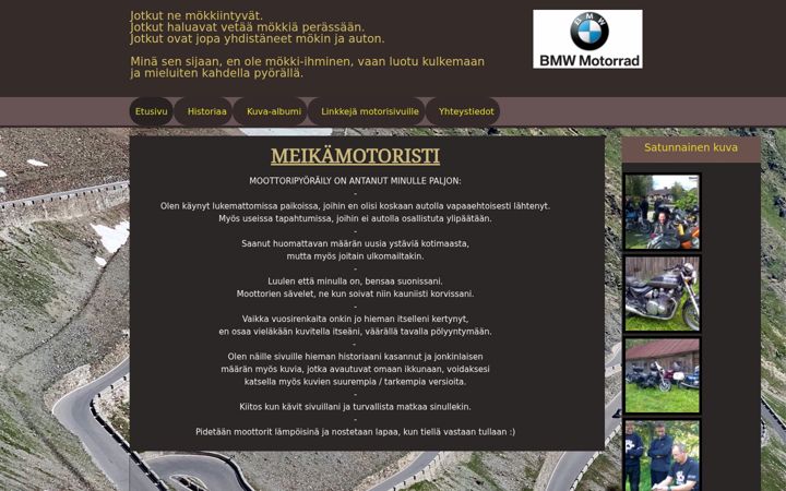 Screenshot of meikamotoristi.com