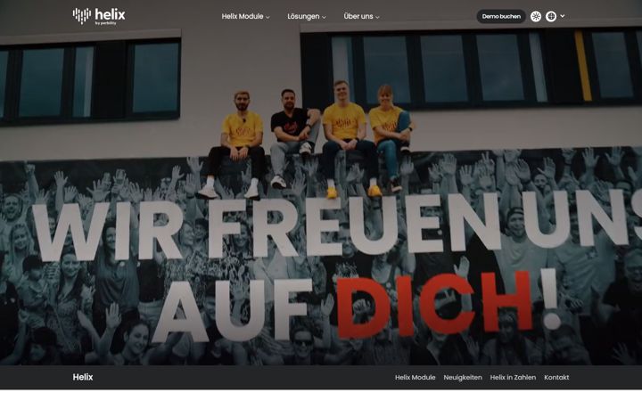 Zrzut ekranu mein-helix.de