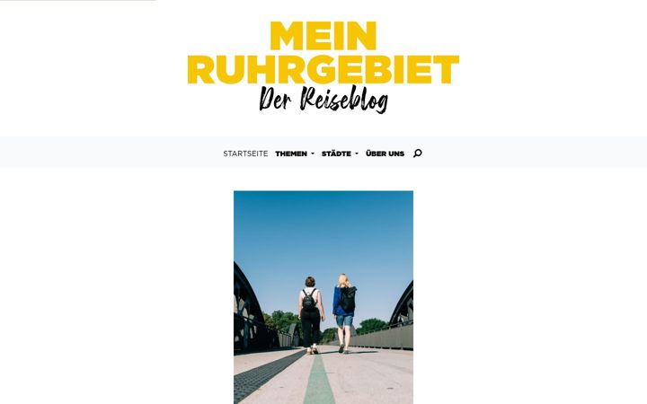 Captură de ecran a mein-ruhrgebiet.blog