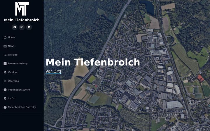 Zrzut ekranu mein-tiefenbroich.de