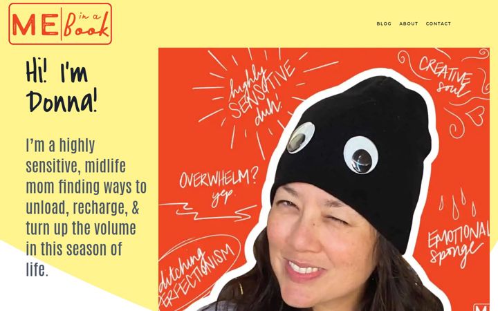 Screenshot of meinabook.com