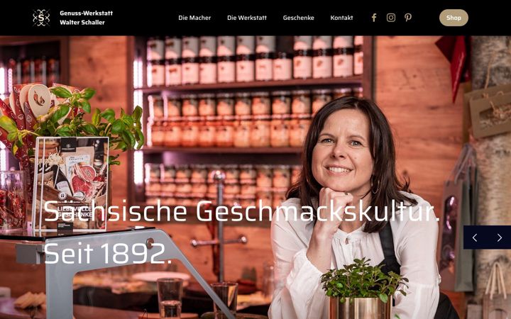 Screenshot of meine-genuss-werkstatt.de