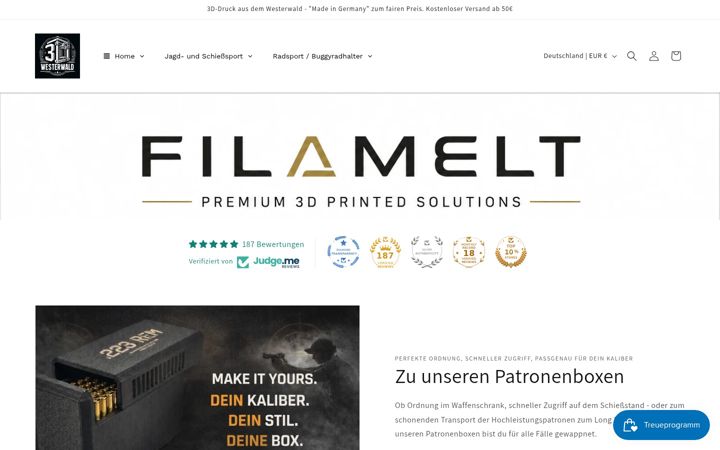 Screenshot of meine-patronenbox.com
