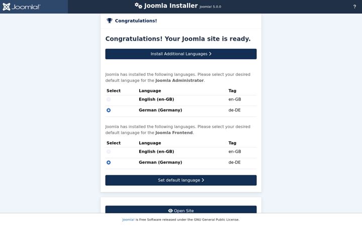 Screenshot of meineneueseite.com