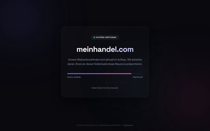 Screenshot of meinhandel.com