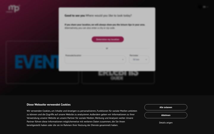 Screenshot of meinplaner.com
