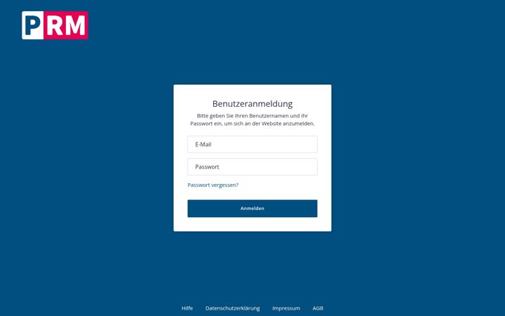 Screenshot of meinprm.com