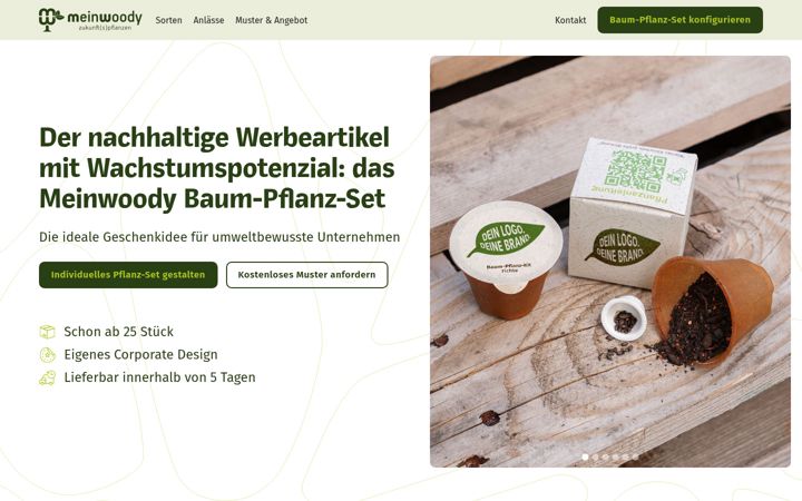 Screenshot of meinwoody.biz