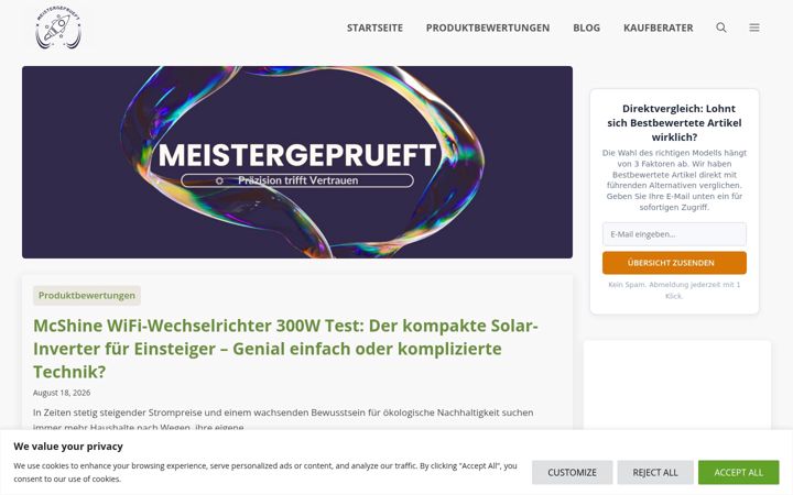 Screenshot of meistergeprueft.com