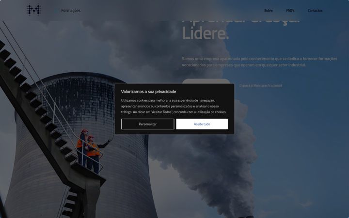 Screenshot of meivcoreacademy.com