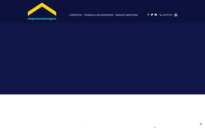 Screenshot of mejoramostuseguro.com