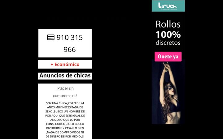 Screenshot of mejorlineaerotica.com