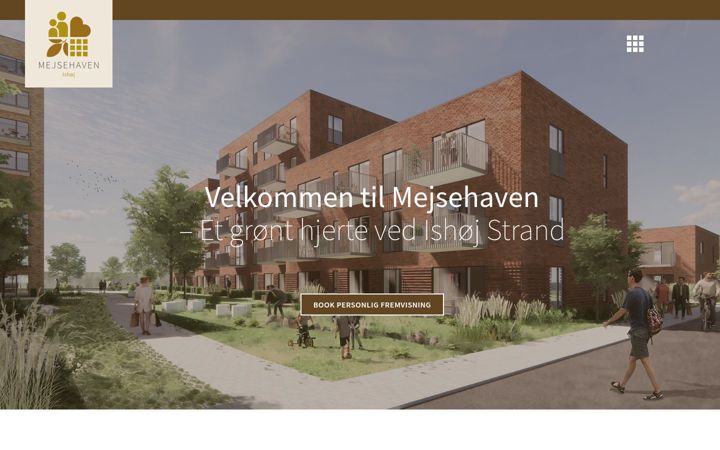 Screenshot of mejsehaven.dk