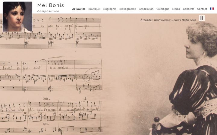 Screenshot of mel-bonis.com