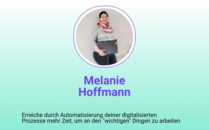 Screenshot of melanie-hoffmann.com