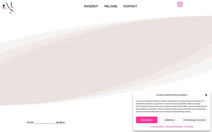 Screenshot of melanie-spatschek.com