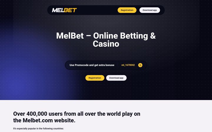 Screenshot of melbet-malbet.com