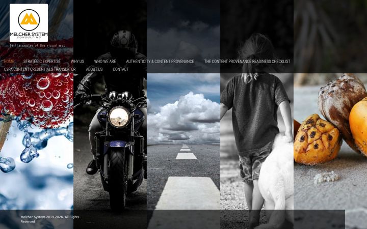 Screenshot of melchersystem.com