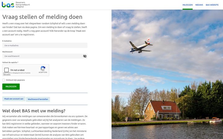 Skjermbilde av meldingen-bezoekbas.nl