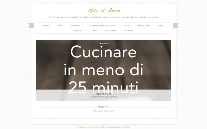 Screenshot of melealforno.com