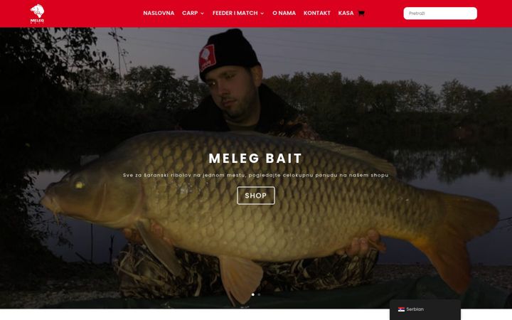 Screenshot of melegbait.com