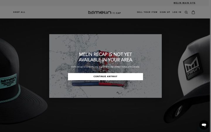 Screenshot of melinrecap.com