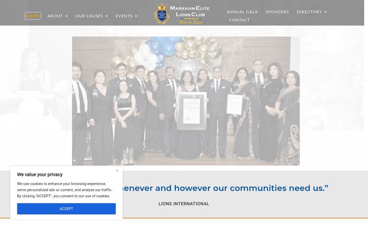 Screenshot of melionsclub.com