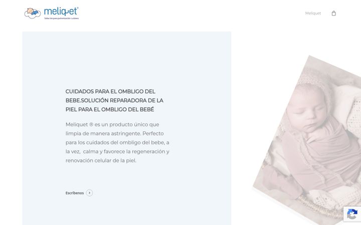 Screenshot of meliquet.com