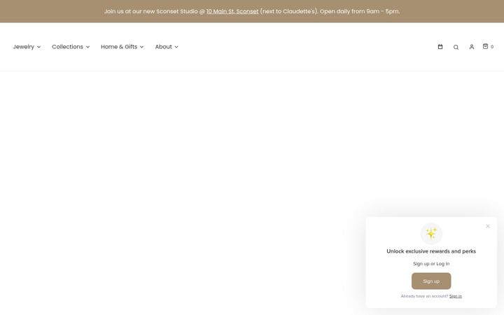 Screenshot of melissadudleydesigns.com
