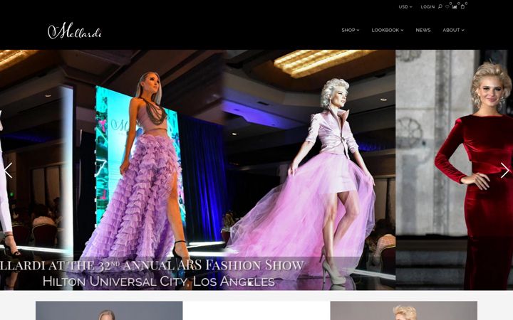 Screenshot of mellardi.com