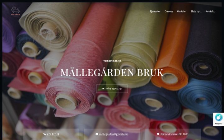 Screenshot of mellegarden.com