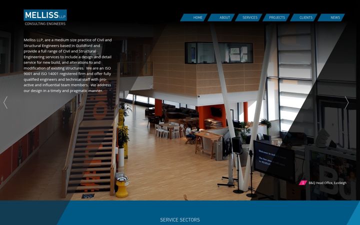 Screenshot of melliss.com