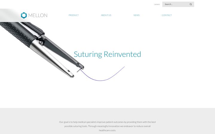Screenshot of mellonmedical.com