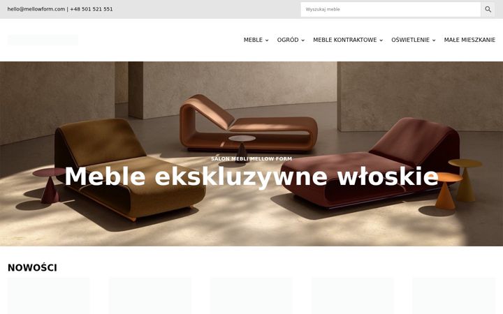 Screenshot of mellowform.com