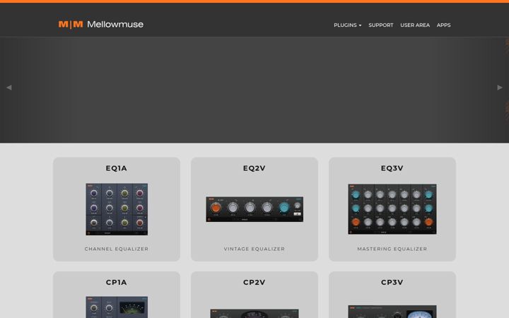 Screenshot of mellowmuse.com