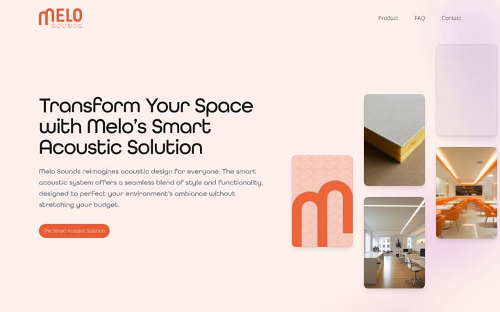 Screenshot of melo-sounds.com