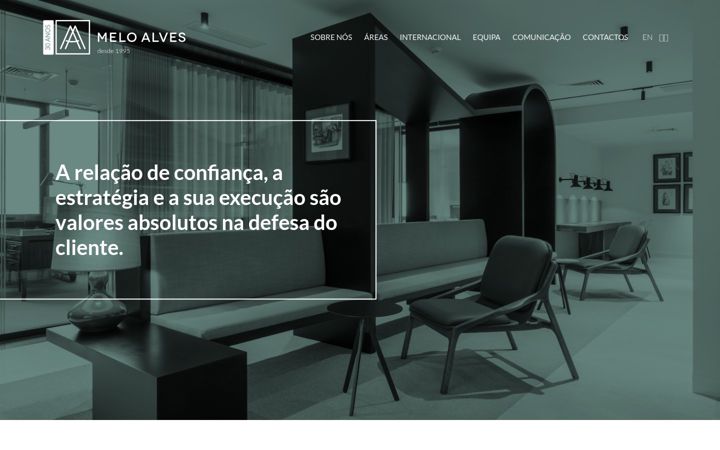 Screenshot of meloalves.com