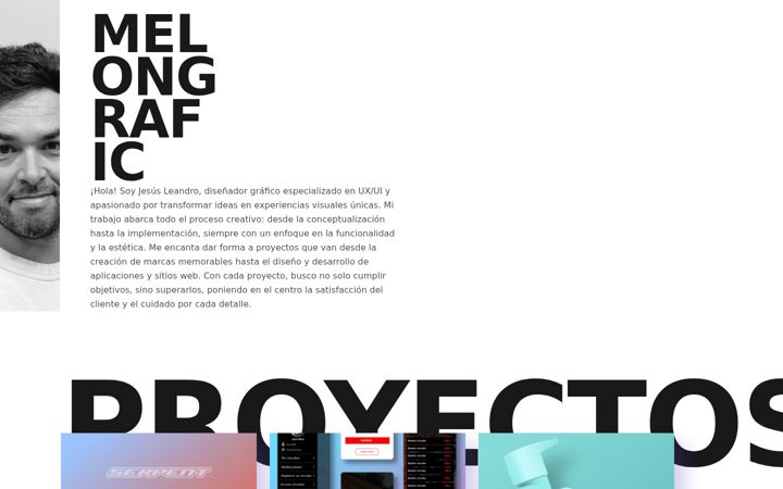 Screenshot of melongrafic.com
