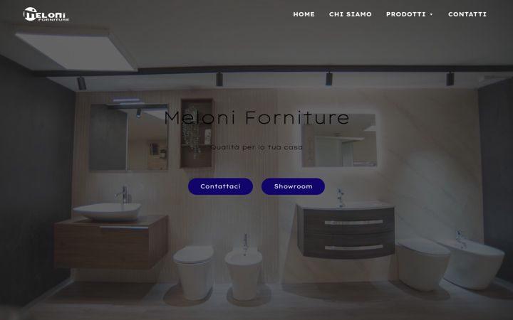 Skærmbillede af meloniforniture.it