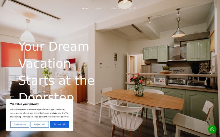 Screenshot of meloshouse.com