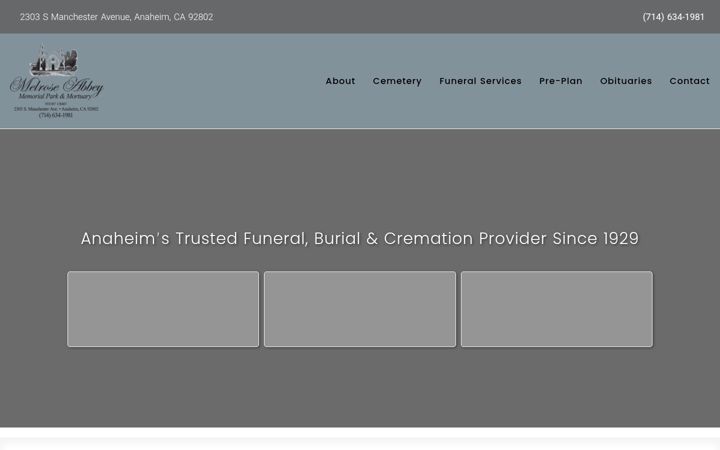 Screenshot of melroseabbeyfh.com