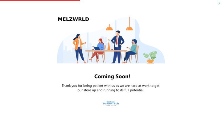 Screenshot of melzwrld.com