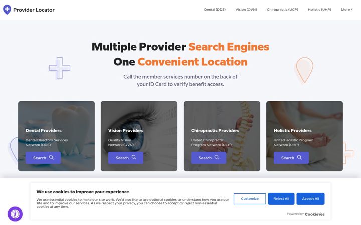 Screenshot of memberproviders.com