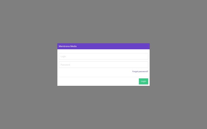 Screenshot of membrana-publishers.media