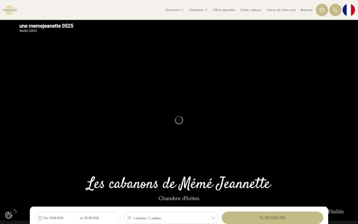 Screenshot of memejeannette.com