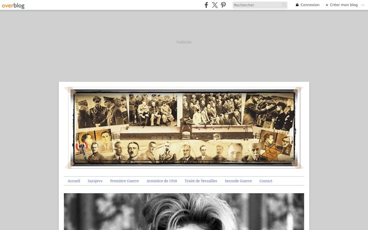 Screenshot of memoiresdeguerre.com
